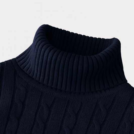 Knitted Turtleneck Sweater