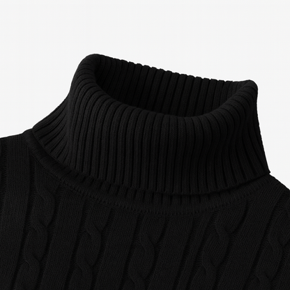 Knitted Turtleneck Sweater