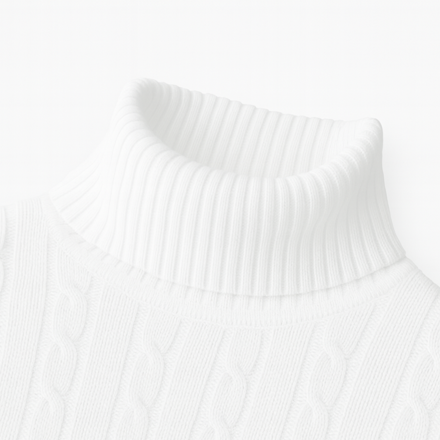 Knitted Turtleneck Sweater