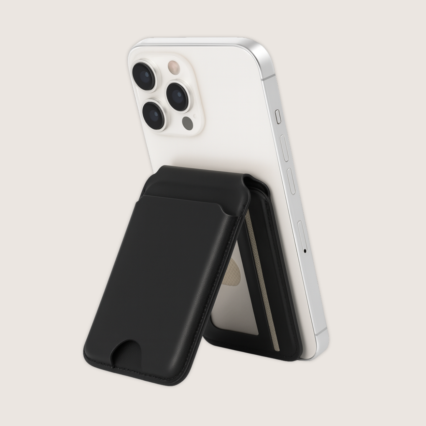 MagSafe Phone Wallet (Kuroge Leather)