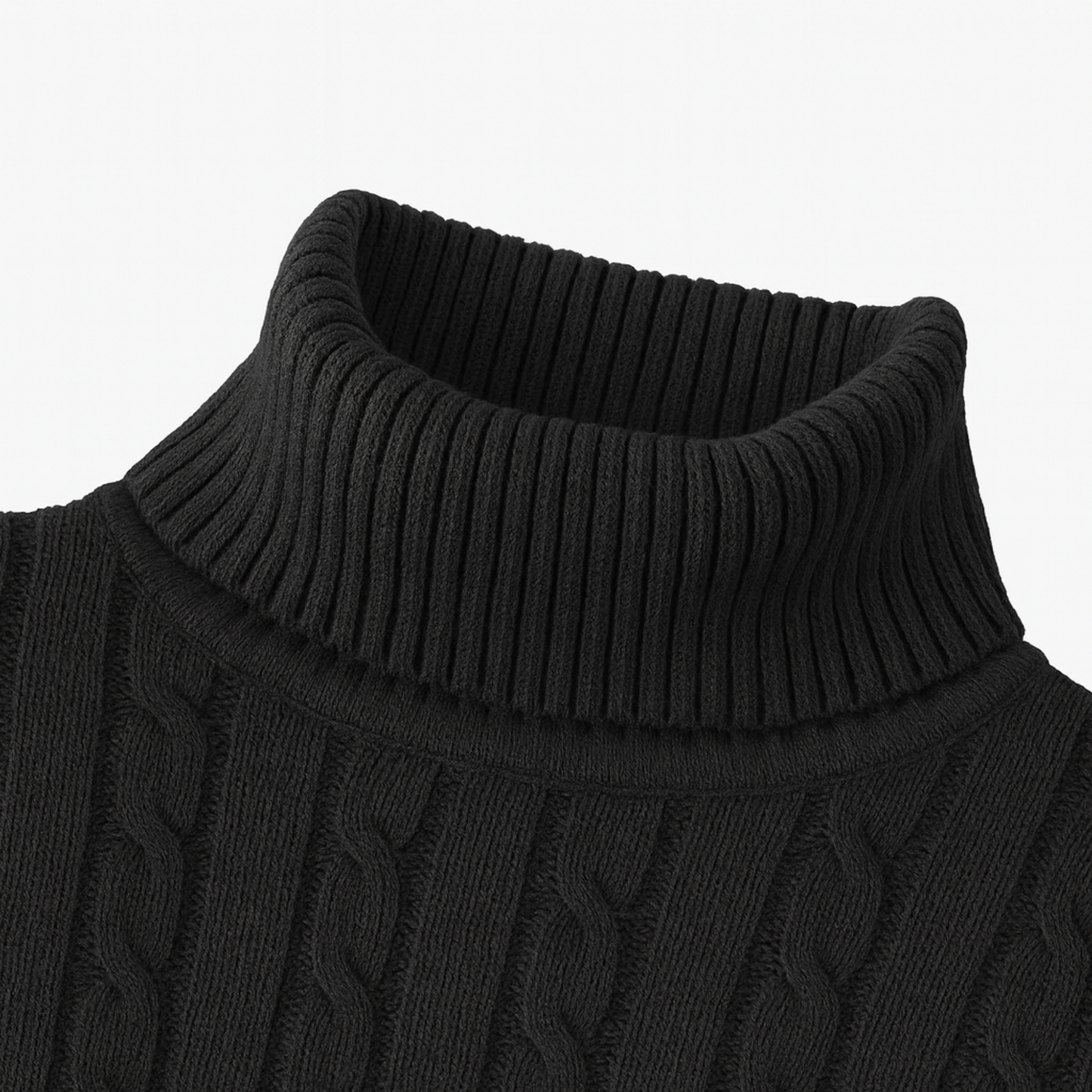 Knitted Turtleneck Sweater