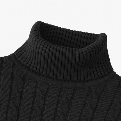 Knitted Turtleneck Sweater
